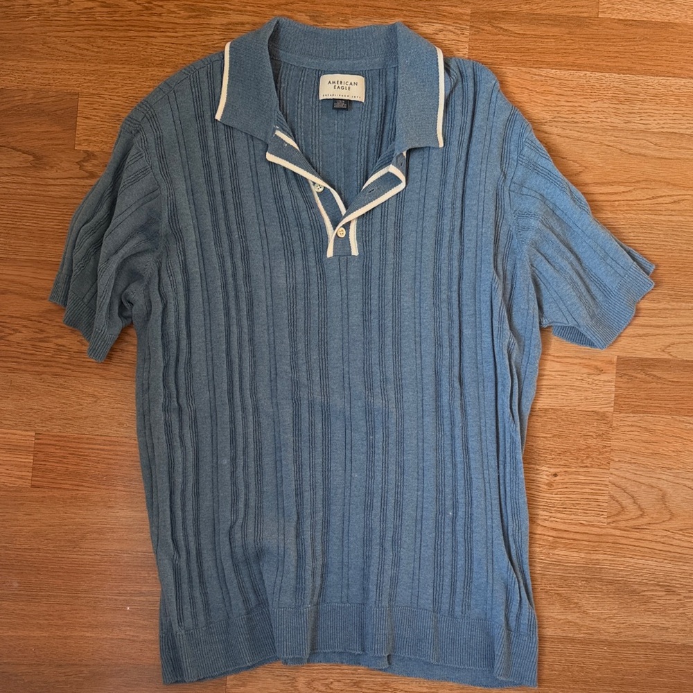 AE knit Polo Shirt